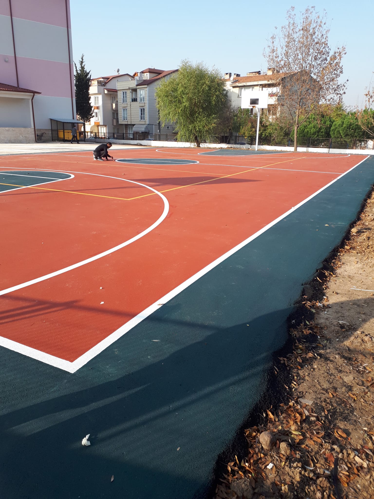 Akrilik Basketbol Sahası Kaplaması 2