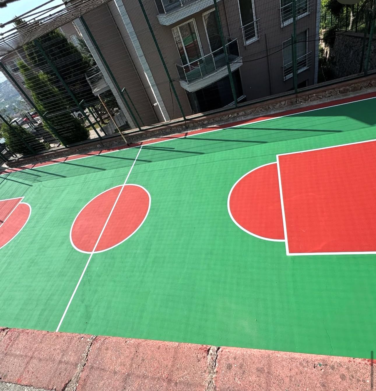 Akrilik Basketbol Sahası Kaplaması 4