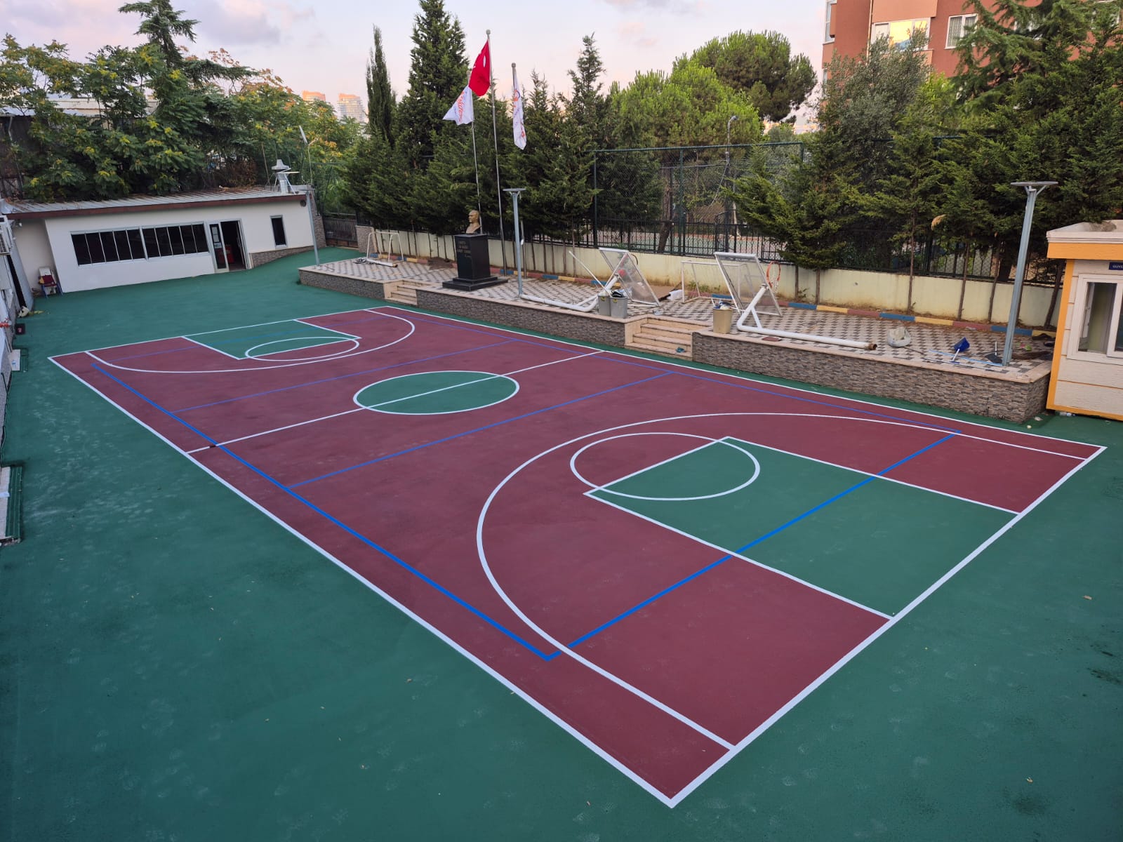 Akrilik Basketbol Sahası Kaplaması 3