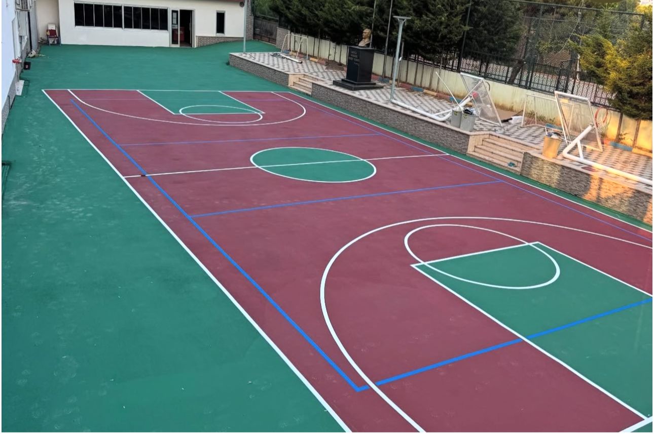 Akrilik Basketbol Sahası Kaplaması 3