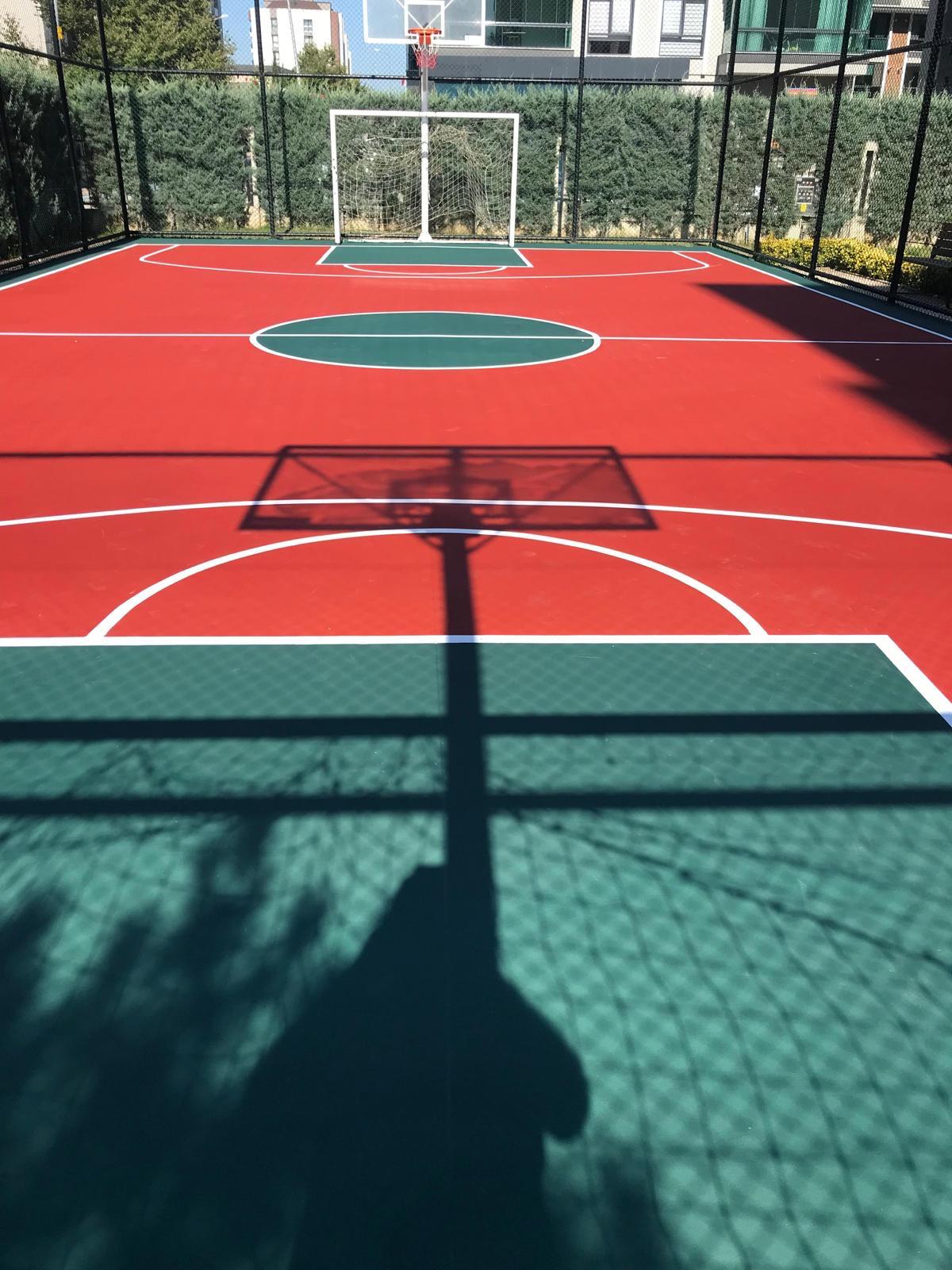 Akrilik Basketbol Sahası Kaplaması 5