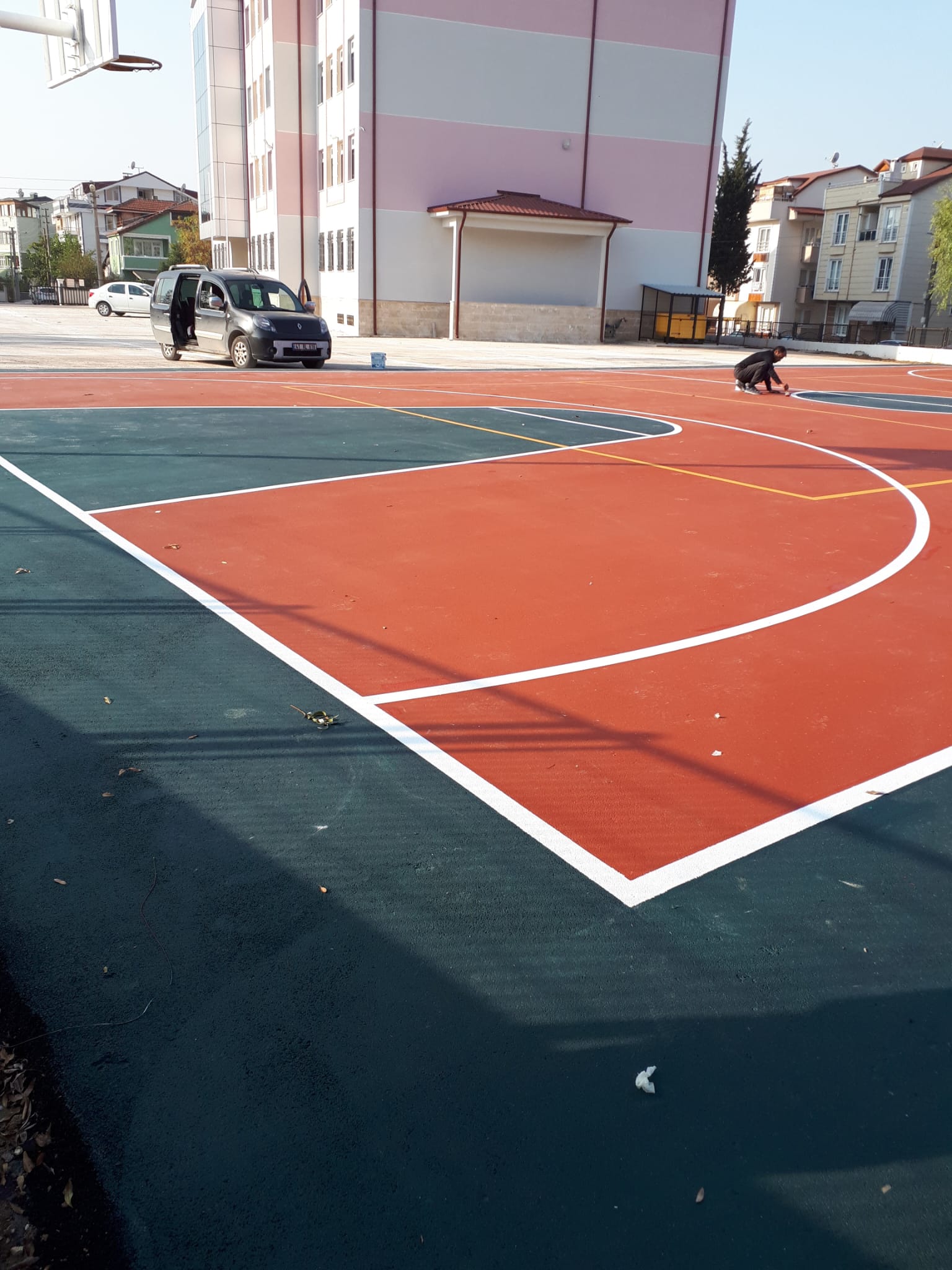 Akrilik Basketbol Sahası Kaplaması 2