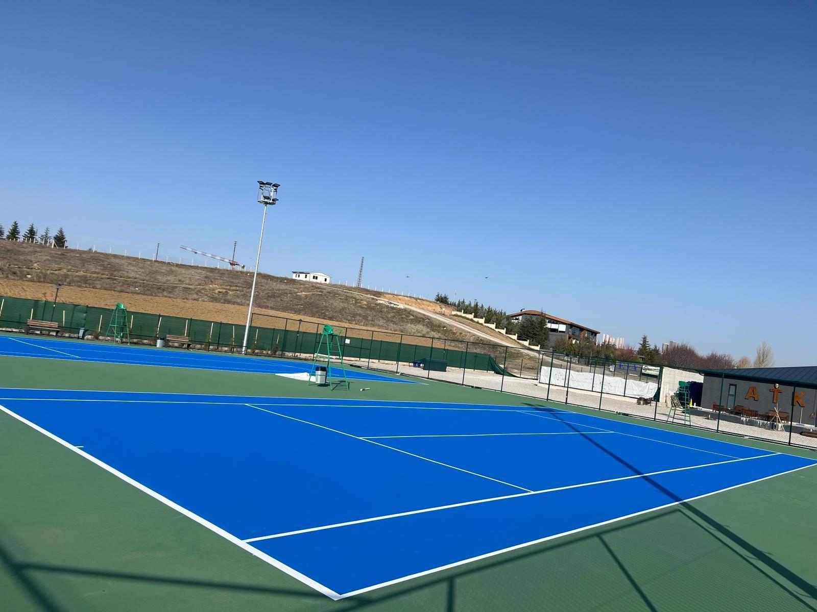 Akrilik Tenis Kordu Kaplaması