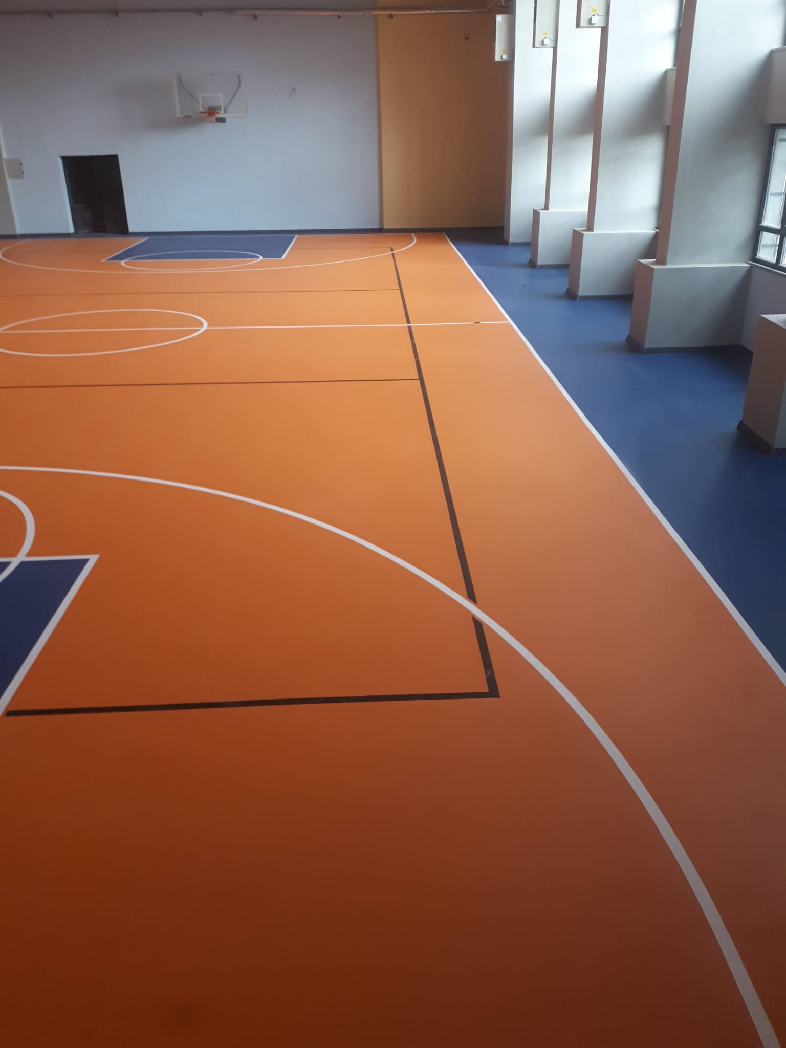 PVC Basketbol Sahası Kaplaması 1